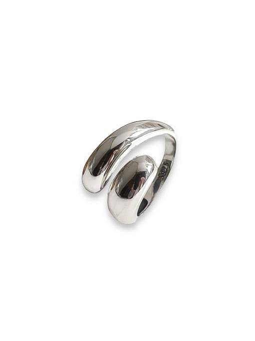 Minimalist Trend SIlver Band Ring